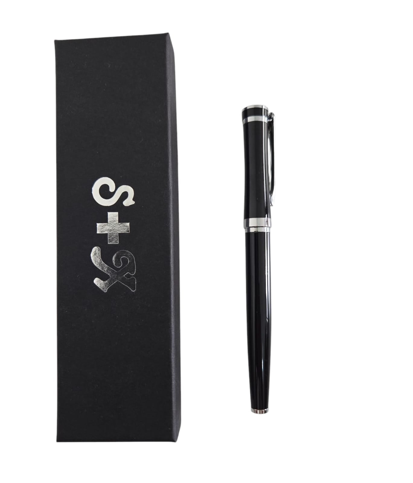 Bolígrafo Pluma en estuche S+X - Negro