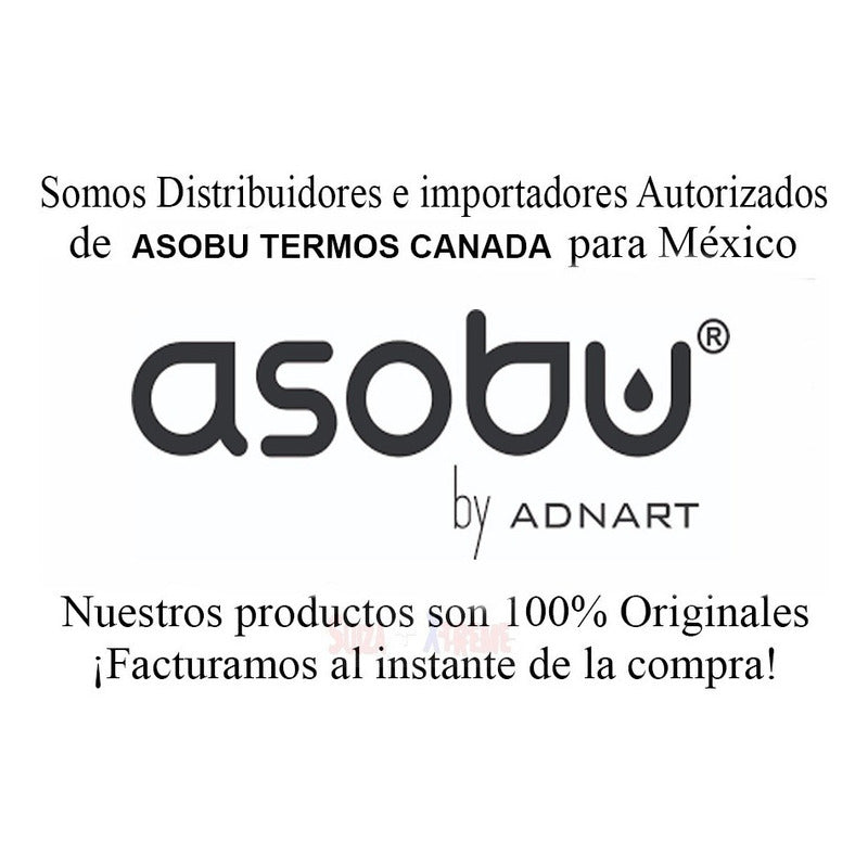 Termo Tumbler Asobu Negro 20 Oz Grado 18/8 De Doble Pared