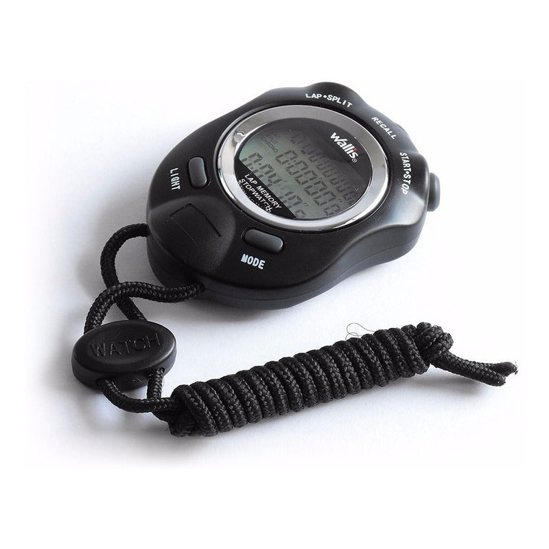 Cronometro Digital Negro ,wallis