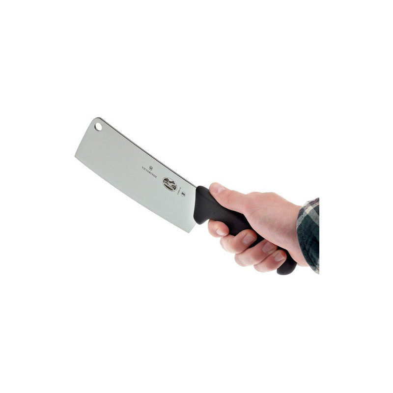 Victorinox Hacha De Cocina, 18 Cm, Negro