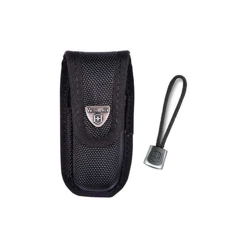 Kit de Navaja Victorinox Swiss Army Tinker Con Funda, Cordón y minichaira