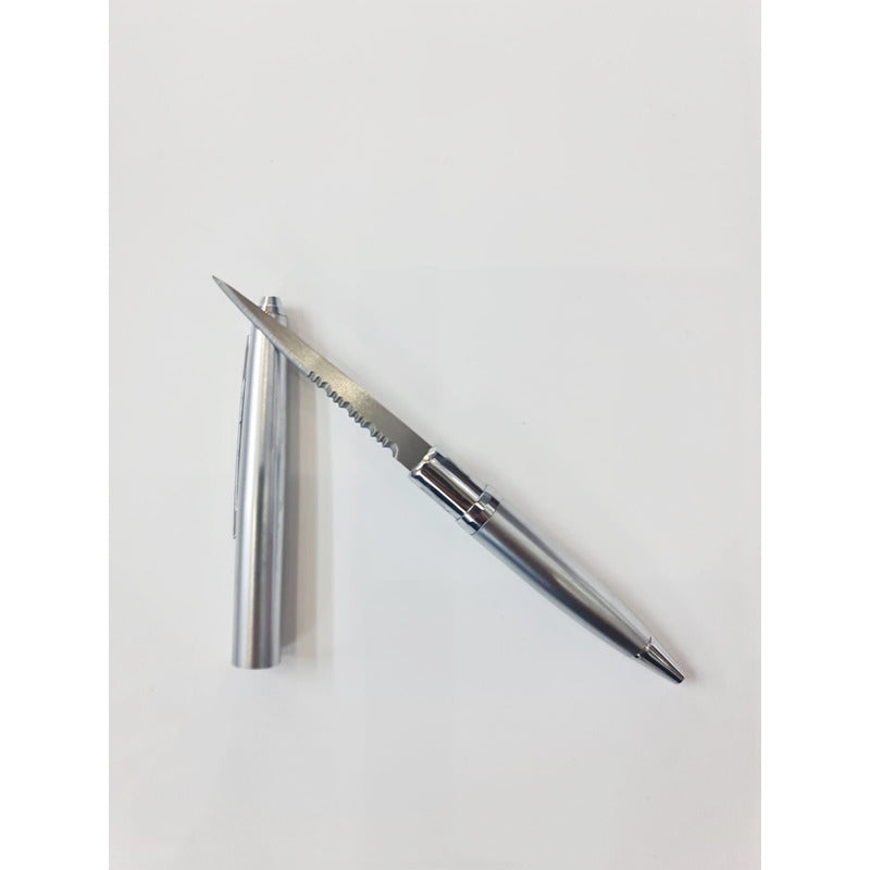 Boligrafo Pluma Con Navaja Personalizado Con Nombre O Leyenda