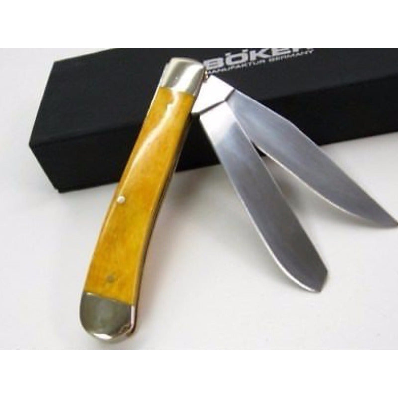 Set De Navaja Del Arbolito Boker Trapper Con Gorra Boker