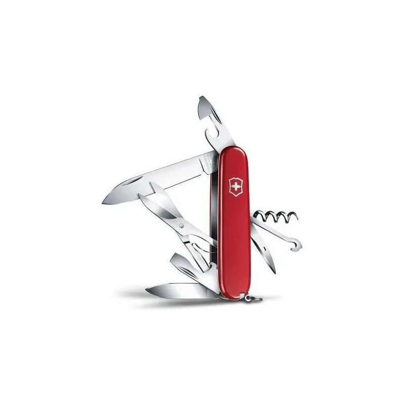 Navaja Victorinox Climber 14 Usos, Suiza + Funda + Cordón