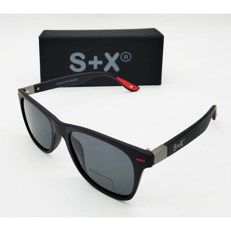 Lentes De Sol S+X Deportivos Polarizados Anti-uv Moda Hombre