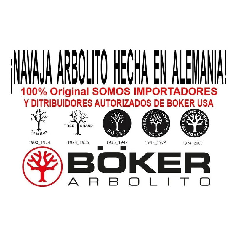 Navaja Boker Arbolito Ts 2.0 Lockback Smooth De Hueso