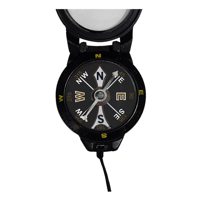 Brújula Wallis Profesional Plegable Bolsillo Tapa Cristal