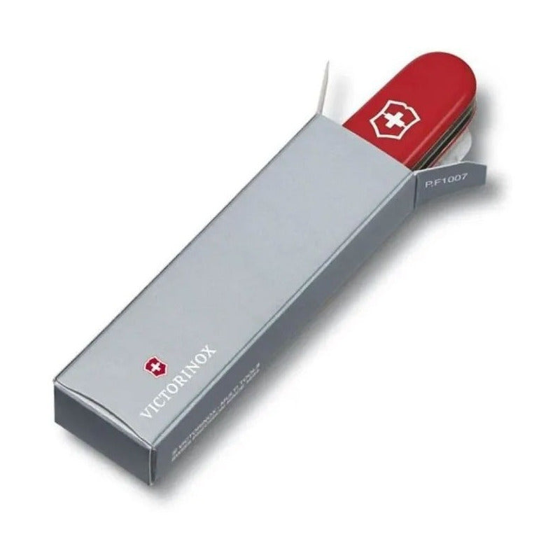 Kit de Navaja Victorinox Swiss Army Tinker Con Funda, Cordón y minichaira