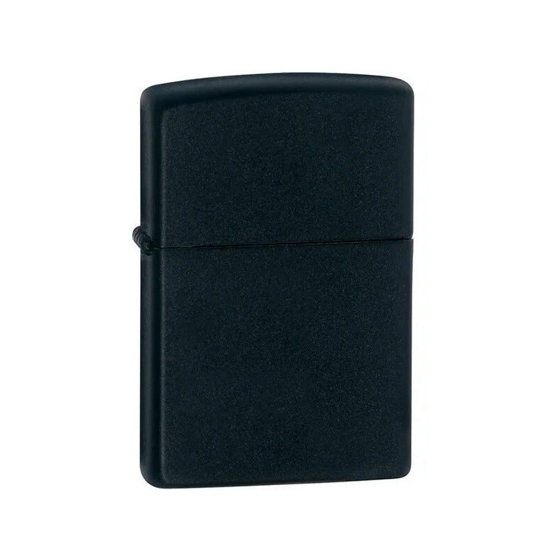 Zippo Original Negro Matte Personalizado Con Logo O Leyenda