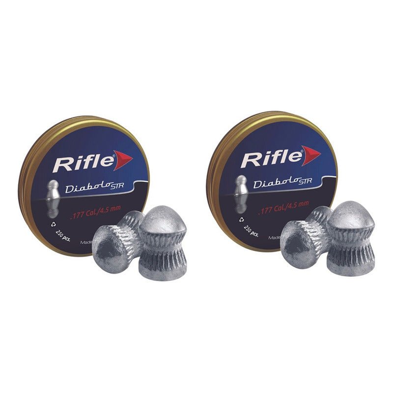 Pack 2 Lata Diabolos Rifle 250 Pzs