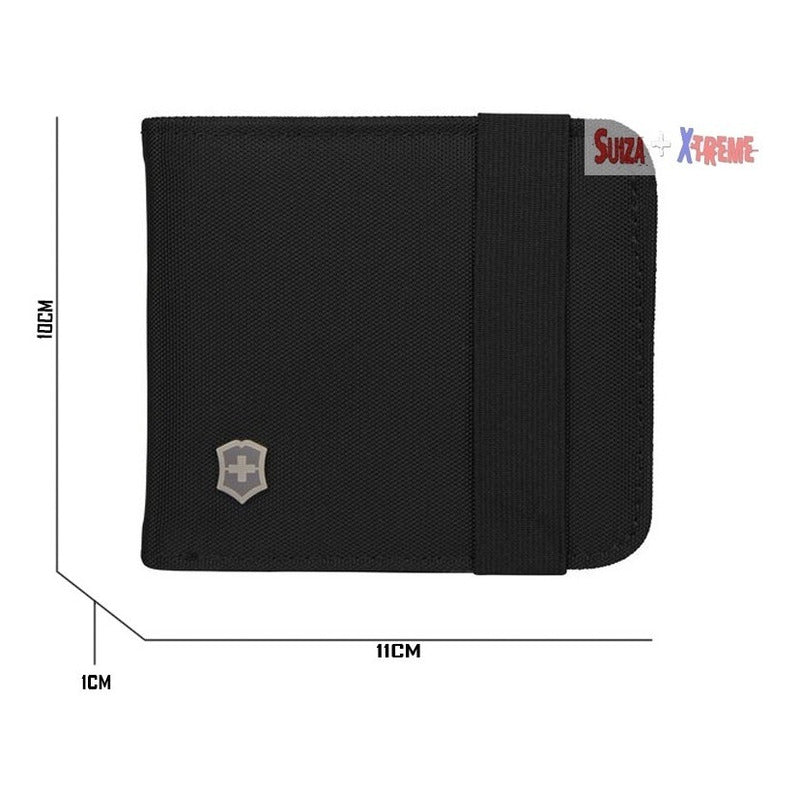 Cartera Nylon Victorinox De Un Dobles 610396 Bi-fold Wallet.