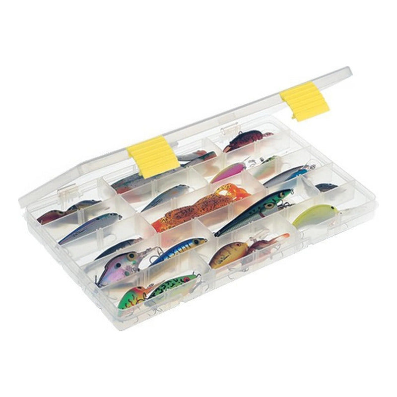 Caja Para Accesorios De Pesca Con Divisores Ajustables