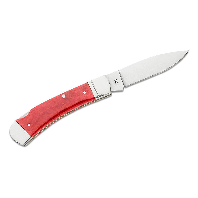 Navaja Boker Arbolito Ts 2.0 Lockback Smooth De Hueso Rojo