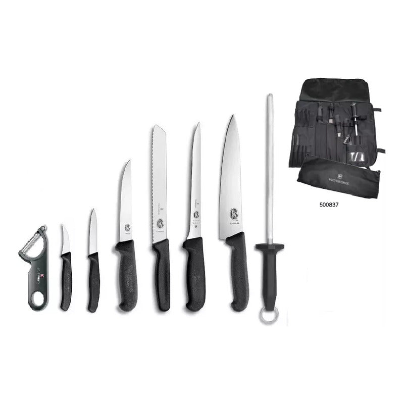 Estuche con cuchillos Para Chef 9 Piezas Victorinox - V0001266