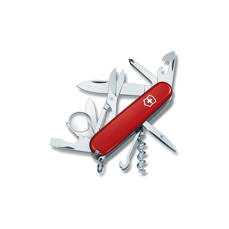 Navaja Multiherramienta Explorer Victorinox Con 16 Funciones Color Rojo