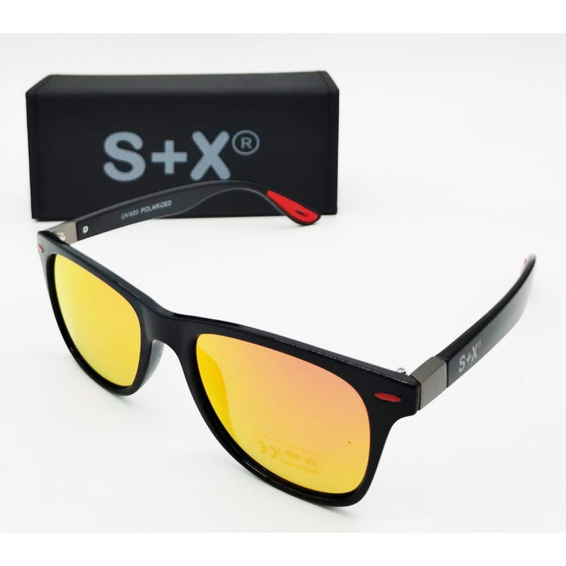 Lentes De Sol S+X Deportivos Polarizados Anti-uv Moda Hombre