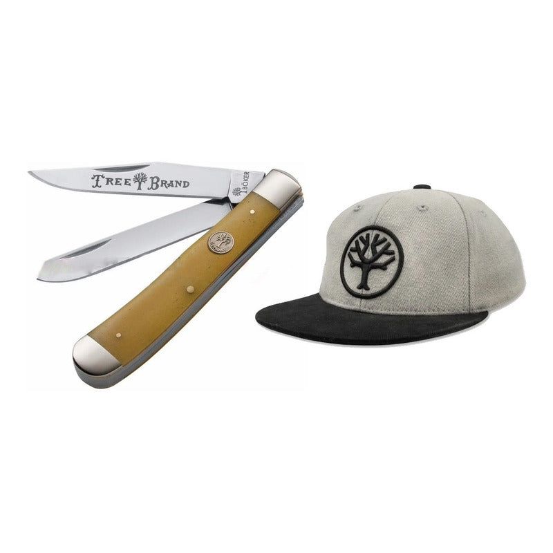 Set De Navaja Del Arbolito Boker Trapper Con Gorra Boker