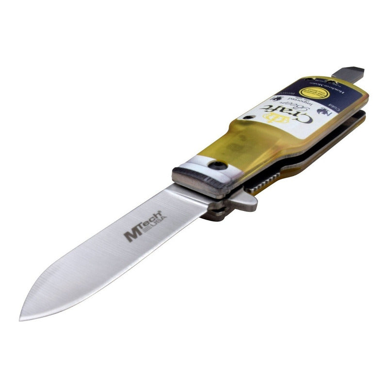 Navaja Mtech Usa - Asistida Por Resorte - Mt-a1195c