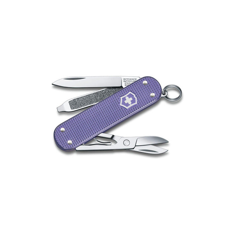 Victorinox Navaja Classic Alox Colors, Electric Lavender