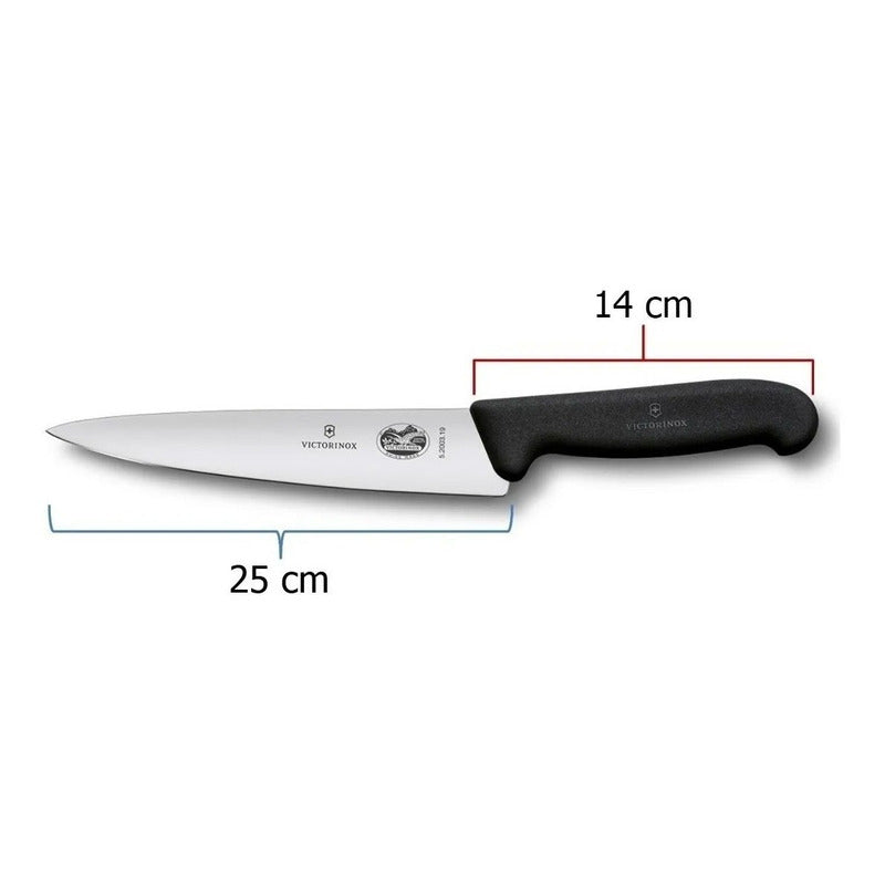 Cuchillo Victorinox Chef 25cm+pelapas+mondador Envio Gratis