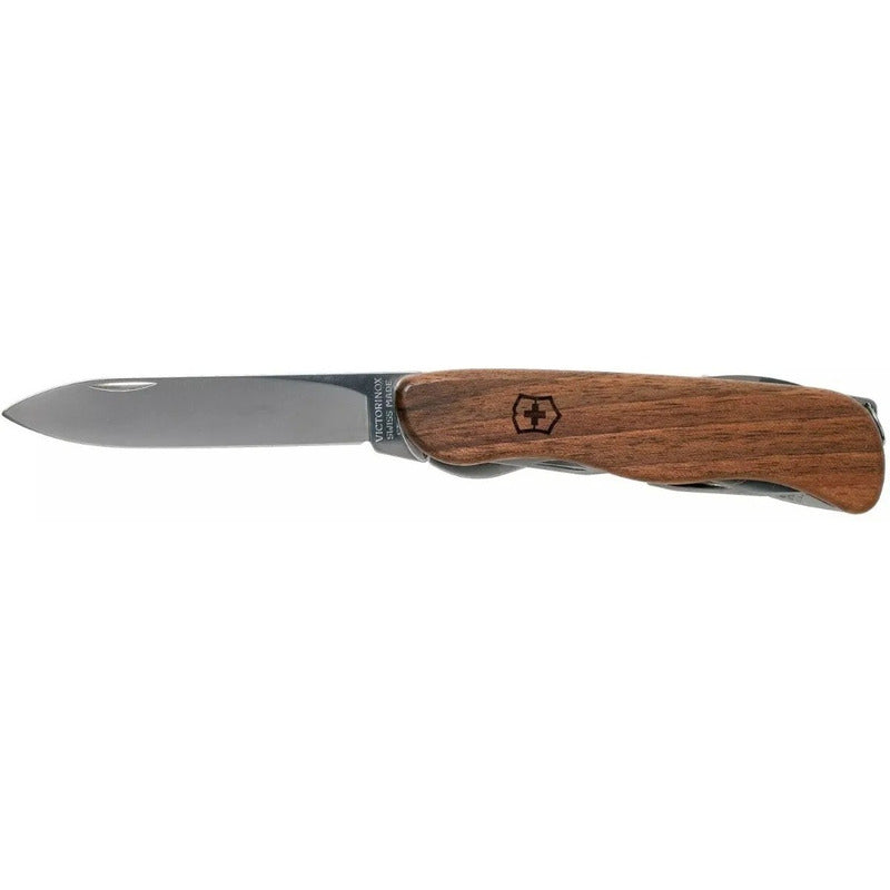 Victorinox Navaja Forester Wood, Marrón, 10 Usos