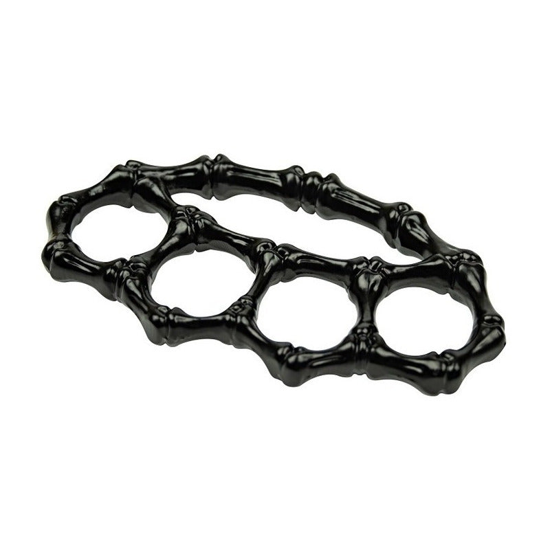 Manopla negra para defensa personal