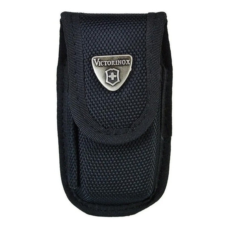 Navaja Swisschamp Negra + Minichaira + Funda + Cordon