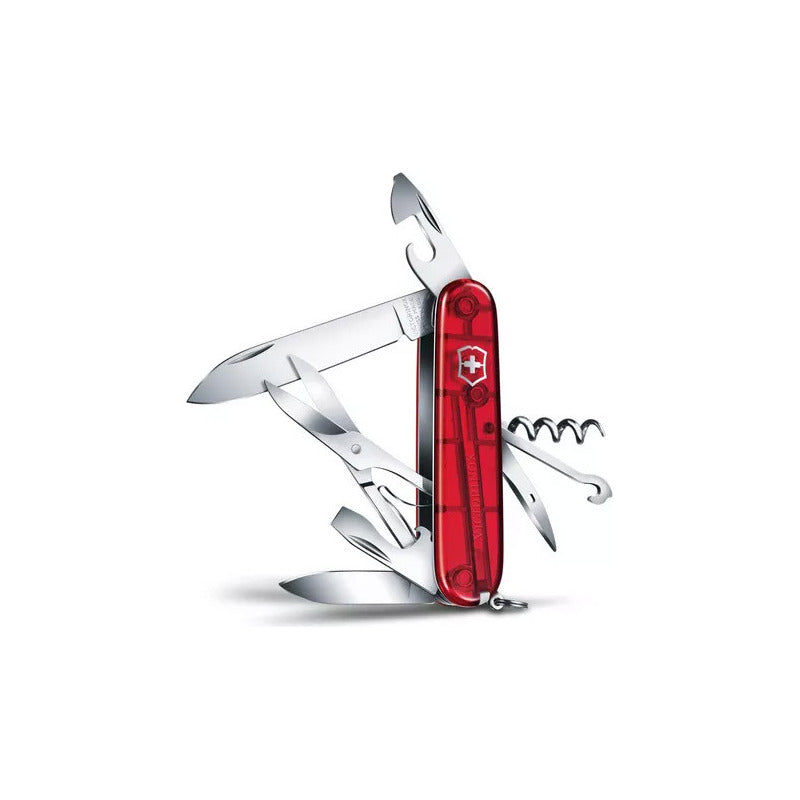 Navaja Victorinox Climber 14 Usos, Suiza + Funda + Cordón