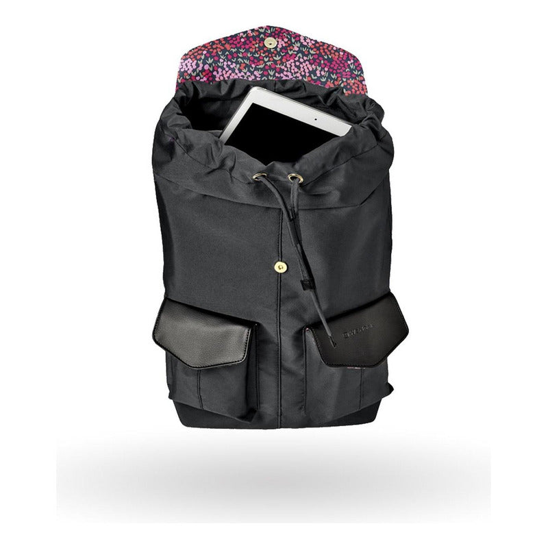 Mochila Para Mujer Mariejo, Para Laptop De 14" - 605090, Color Negro