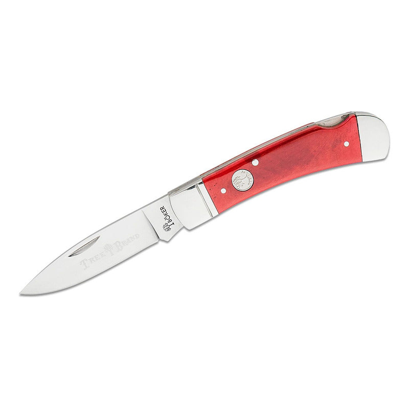 Navaja Boker Arbolito Ts 2.0 Lockback Smooth De Hueso Rojo