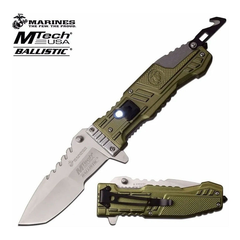 Navaja Mtech Watchtower Marines Con Licencia Oficial M-a1056