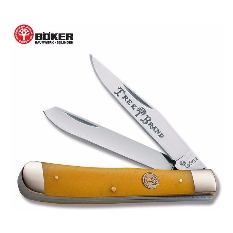 Set De Navaja Del Arbolito Boker Trapper Con Gorra Boker
