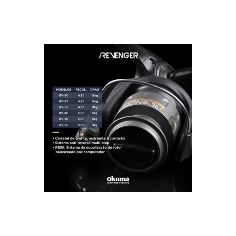 Carrete Okuma Revenger Rv-30