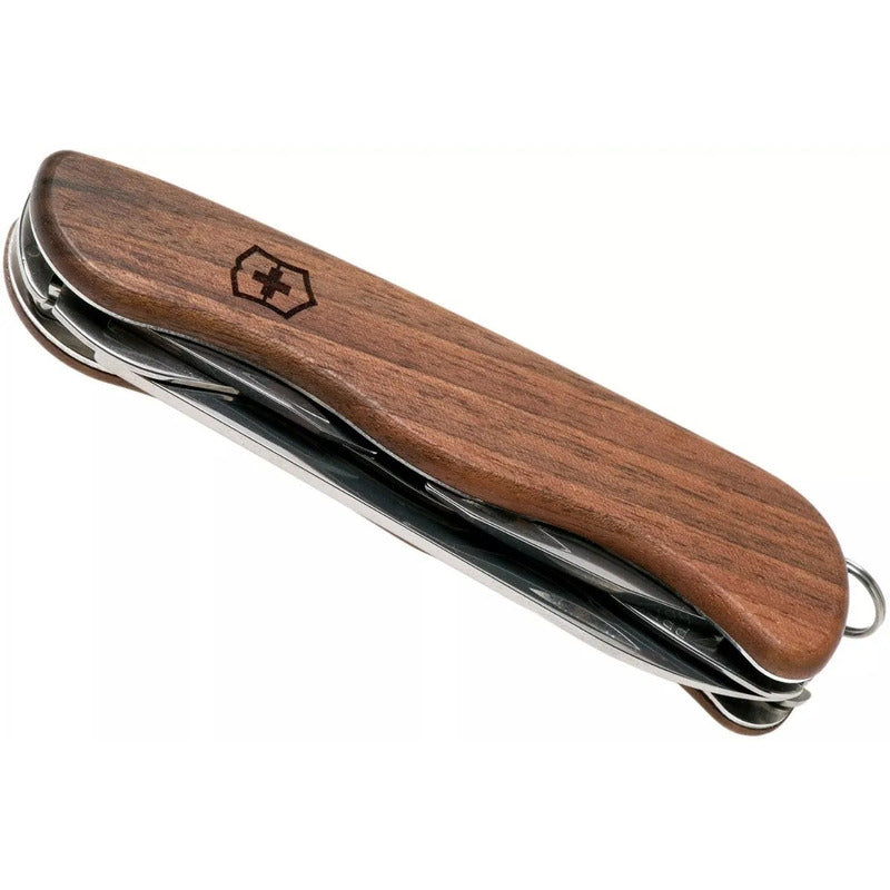 Victorinox Navaja Forester Wood, Marrón, 10 Usos