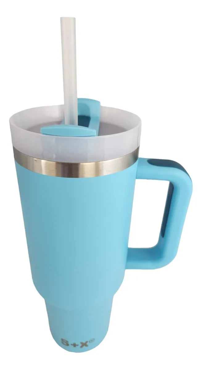 Termo S + X Adventure Quencher 40oz / 1180ml Doble Pared - Azul cielo