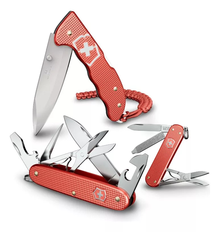 Victorinox Navaja Classic Sd Alox Edición Limitada 2025 Color Stone Red