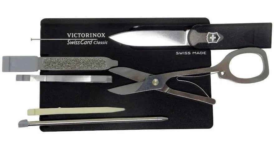 Swiss Card Negra Transparente Victorinox 0.7133.T3