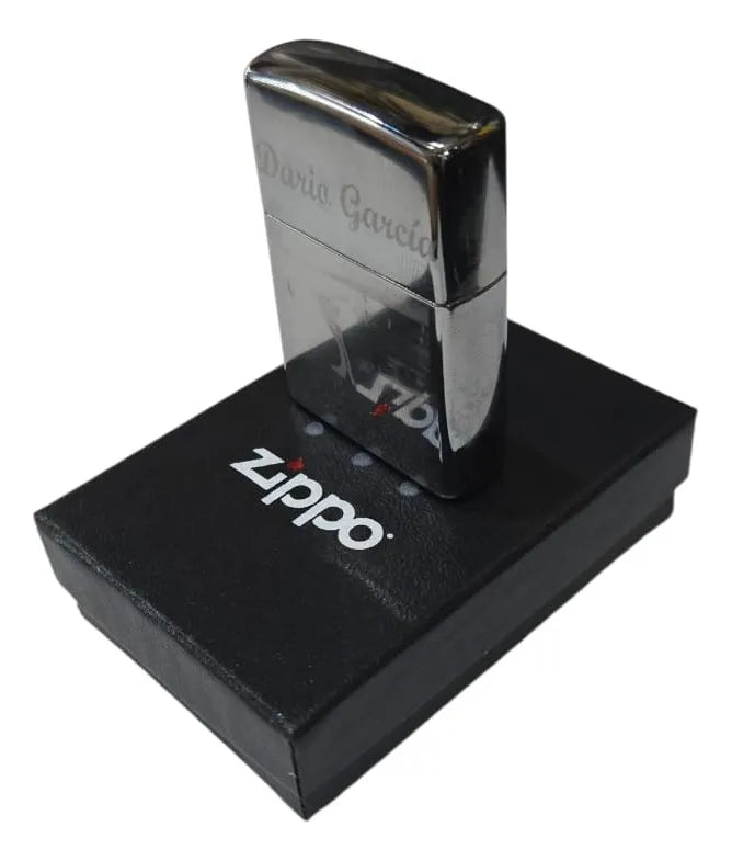 Encendedor Zippo Original En Oferta Por Errores De Grabado - Cromado Espejo