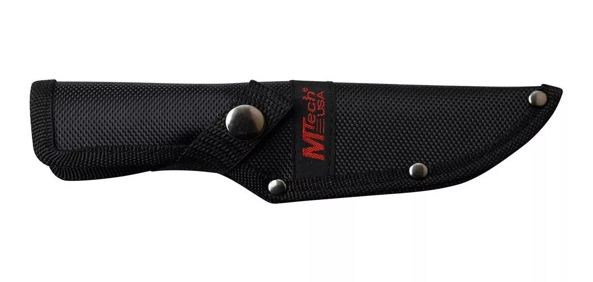 Cuchillo Fijo Mtech Con Bandera Confederada - Mt-20-87BC