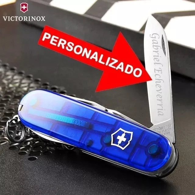 Navaja Spartan Personalizada Y Gorra Importada Victorinox