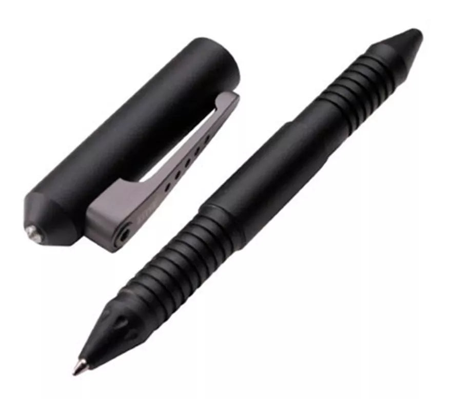 Pluma Táctica Defensa Personal Kubotan Rompe Vidrio - Ta-tp2bk