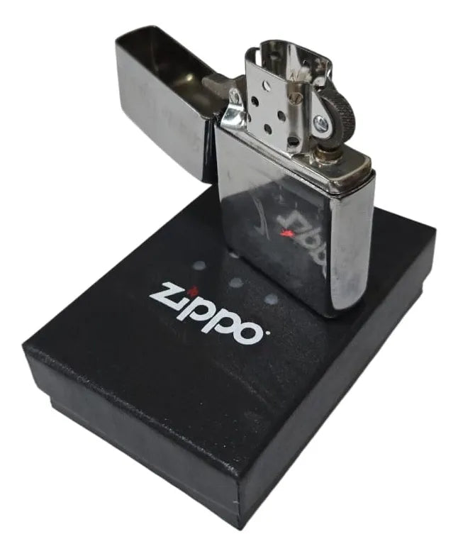 Encendedor Zippo Original En Oferta Por Errores De Grabado - Cromado Espejo