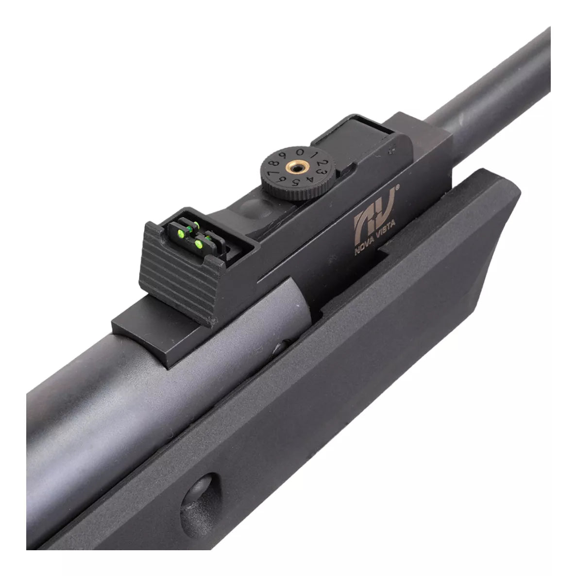 Rifle Nitro Piston Bb-15 Commando Con Diabolos Y Mira 4 X 32