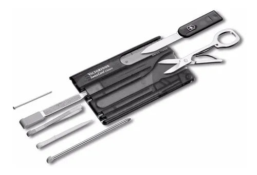 Swiss Card Negra Transparente Victorinox 0.7133.T3