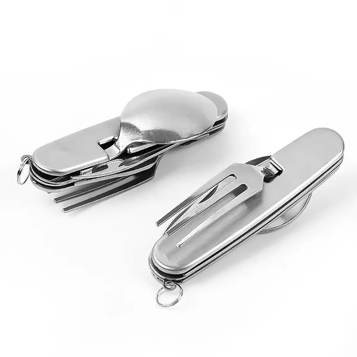 Set De Cubiertos Plegables S+X Campismo Viaje Navaja Multiuso Con Grabado Personalizado con Laser