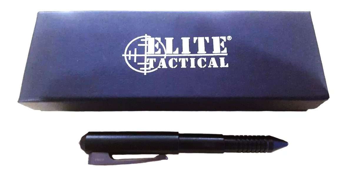 Pluma Táctica Defensa Personal Kubotan Rompe Vidrio - Ta-tp2bk