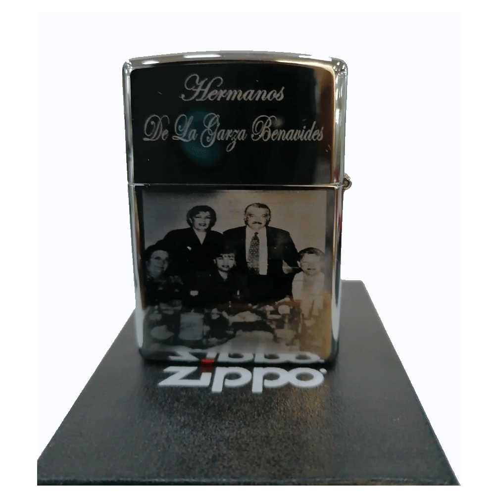 Encendedor Zippo Original En Oferta Por Errores De Grabado - Cromo Espejo