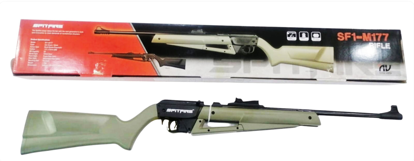 Rifle Deportivo Spitfire Nv Bombeo Bbs Y Diábolos Cal 4.5 / 820 Fps