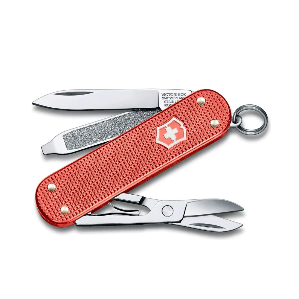 Victorinox Navaja Classic Sd Alox Edición Limitada 2025 Color Stone Red