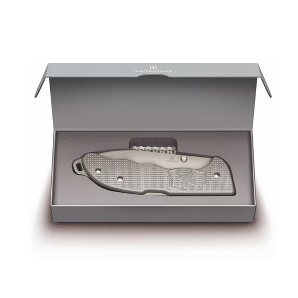 Navaja Victorinox Hunter Pro Alox, Plateada, 4 Usos